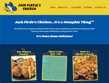 Tablet Screenshot of jackpirtleschicken.com